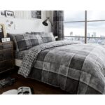 Denim Check Duvet Cover - Image 7
