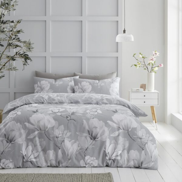 Magnolia Dream Printed Duvet Set - Image 2