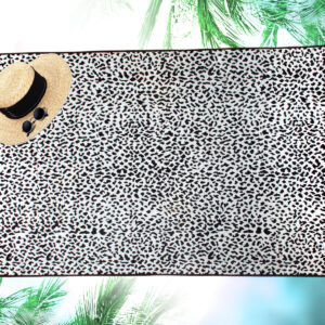 Leopard Beach Towel