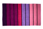 Timberly Stripe Pink Beach Towel