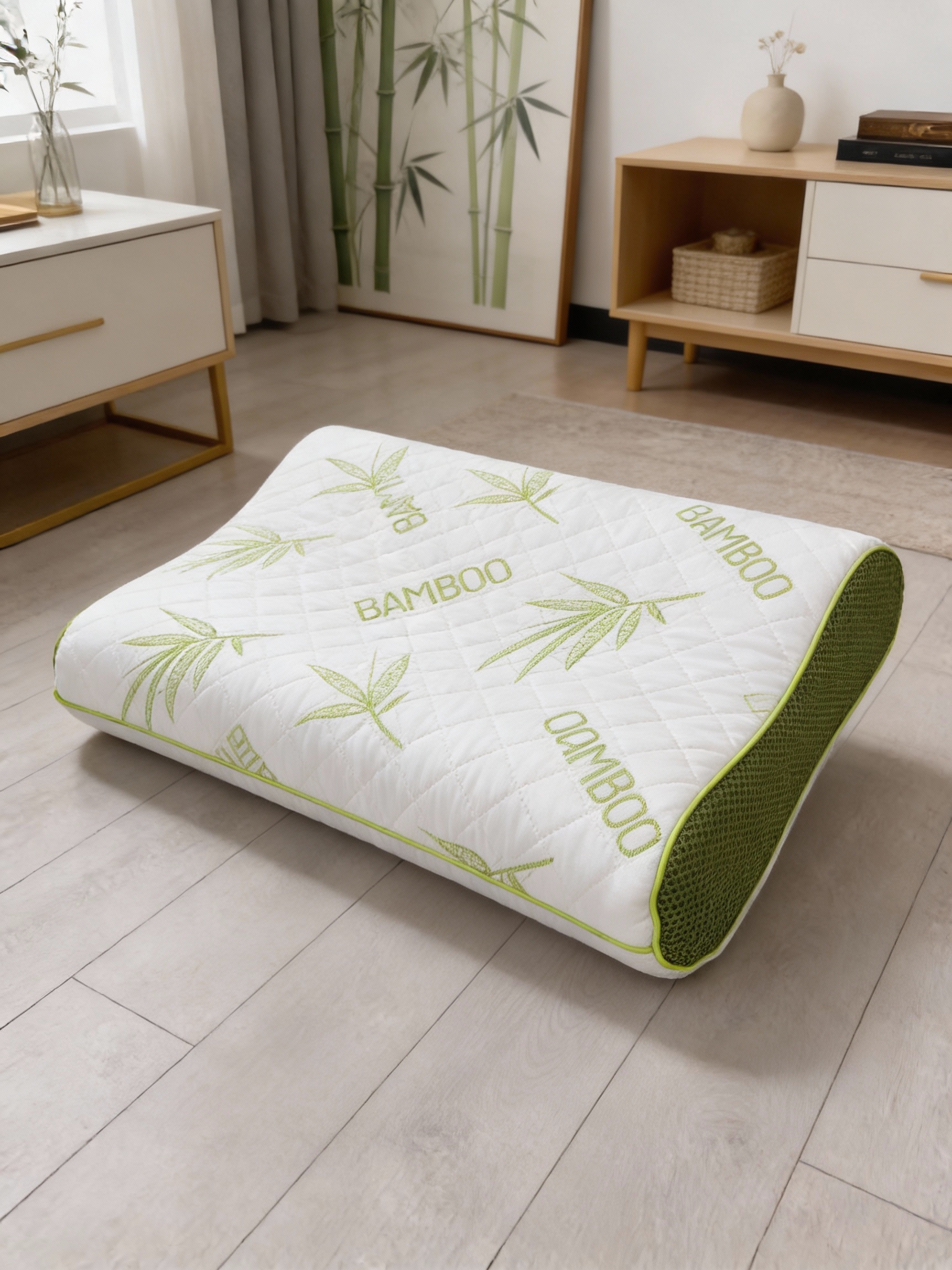 Bamboo Contour Pillow